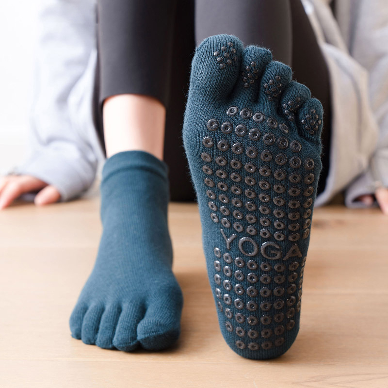 Yoga Mat - Нескользящие женские носки для пилатеса, силиконовые