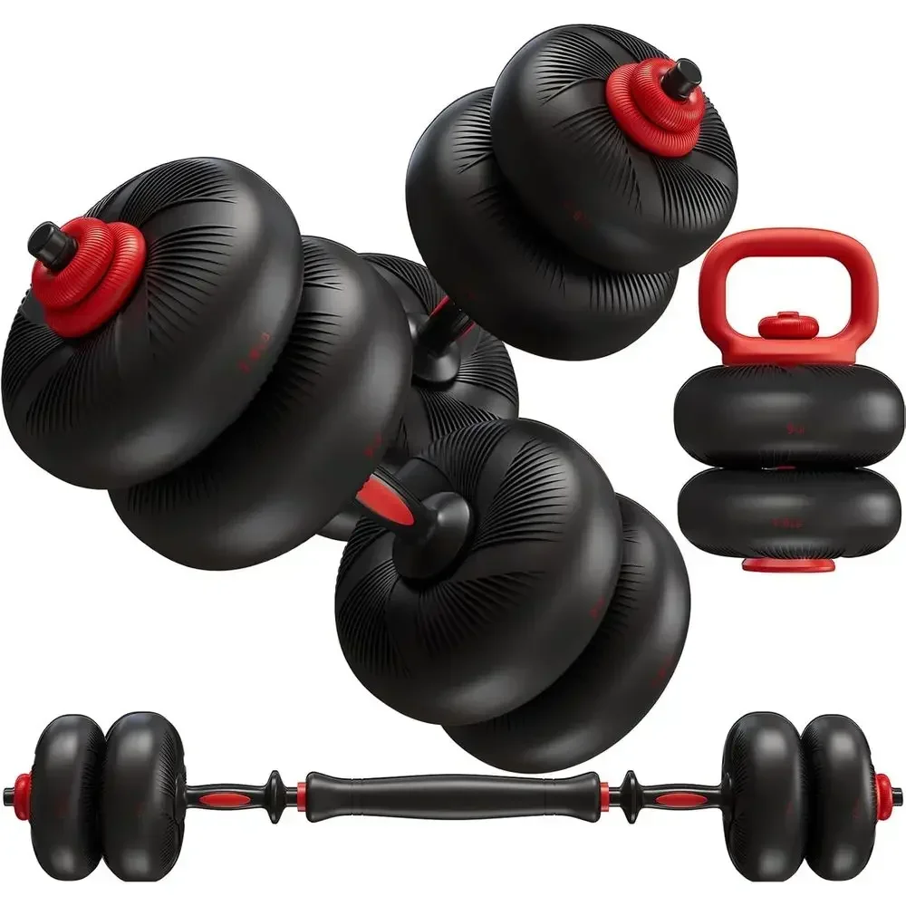 Регулируемый набор гантелей с  – обзор и цена Dumbbell Set