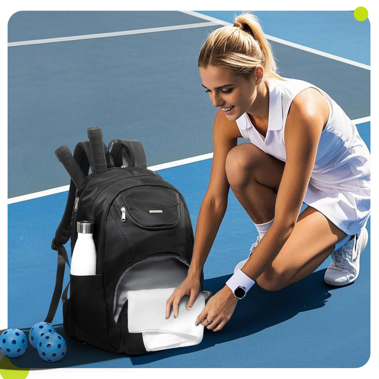 Теннисная сумка-рюкзак для 2 р – обзор и цена Tennis Racket