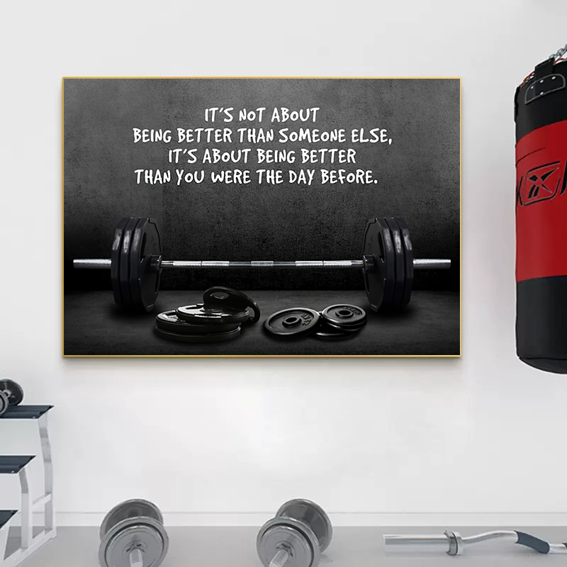 Современная мотивационная цита – обзор и цена Sports Equipment Poster