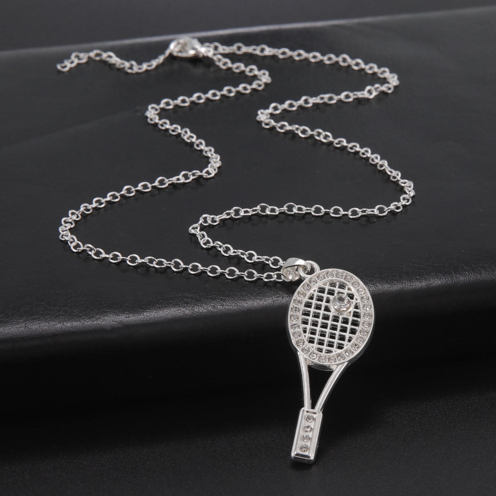 Модное ожерелье HIPEE из цинко – обзор и цена Tennis Racket