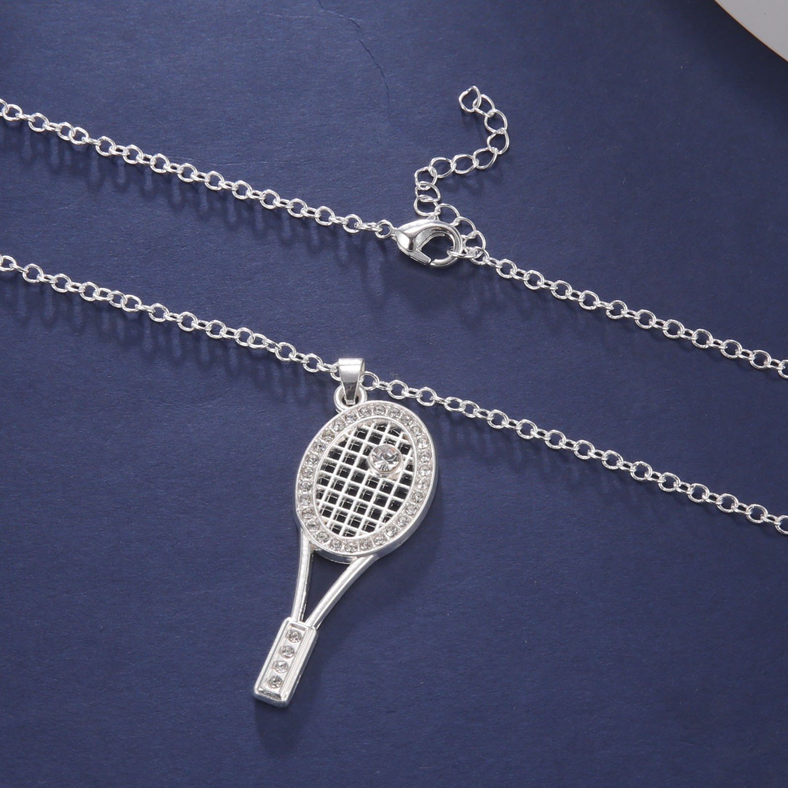 Модное ожерелье HIPEE из цинко – обзор и цена Tennis Racket